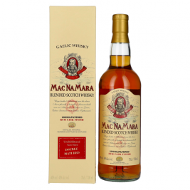 Gaelic Whisky MACNAMARA Rum Cask Finish Blended Scotch Whisky 40% Vol. 0,7l dovanų dėžutėje