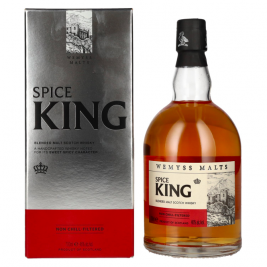 Wemyss Malts SPICE KING Blended Malt Scotch Whisky 46% Vol. 0,7l dovanų dėžutėje