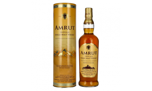 Amrut Indian Single Malt Whisky 46% Vol. 0,7l dovanų dėžutėje