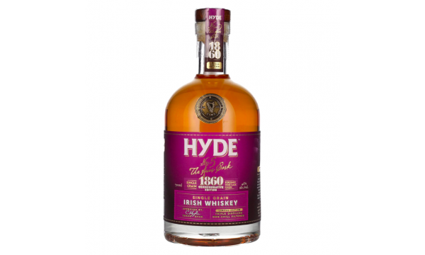 Hyde No.5 THE ÁRAS CASK 1860 Single Grain Burgundy Cask Finish 46% Vol. 0,7l