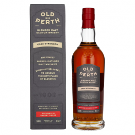 Old Perth Cask Strength Blended Malt Scotch Whisky Sherry Casks 58,6% Vol. 0,7l dovanų dėžutėje