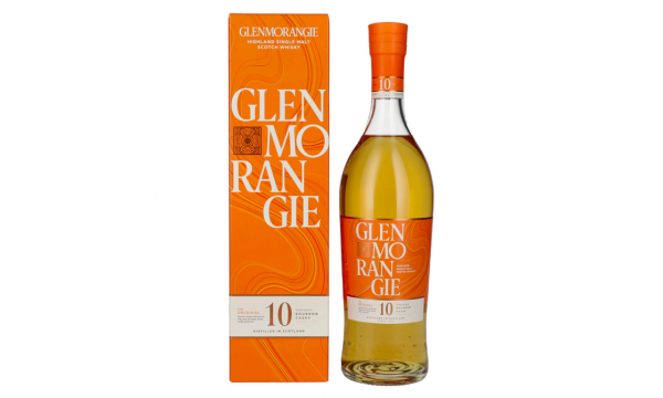 Glenmorangie THE ORIGINAL 10 Years Old Highland Single Malt 40% Vol. 0,7l dovanų dėžutėje