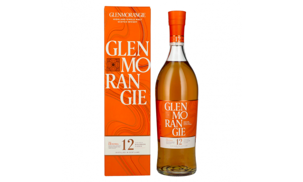 Glenmorangie THE ORIGINAL 12 Years Old Highland Single Malt 40% Vol. 0,7l dovanų dėžutėje