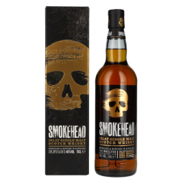 Smokehead Islay Single Malt Scotch Whisky 40% Vol. 0,7l dovanų dėžutėje