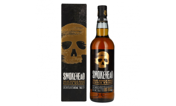 Smokehead Islay Single Malt Scotch Whisky 40% Vol. 0,7l dovanų dėžutėje