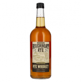 Riverboat Rye Spirit Unfiltered Whiskey 40% Vol. 1l