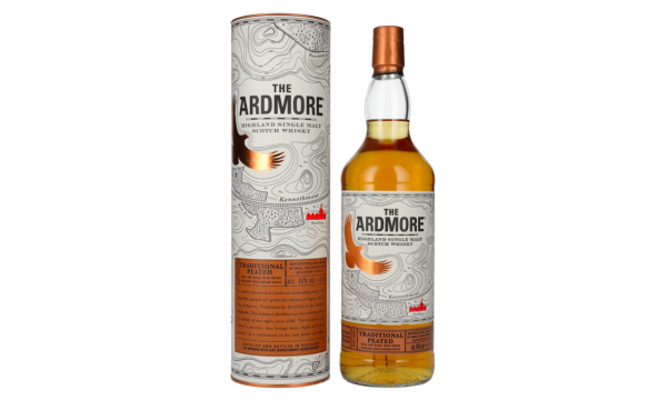 The Ardmore TRADITIONAL PEATED Highland Single Malt 40% Vol. 1l dovanų dėžutėje