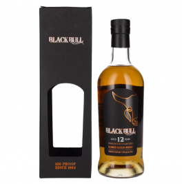 Duncan Taylor Black Bull 12 Years Old Blended Scotch Whisky 50% Vol. 0,7l dovanų dėžutėje