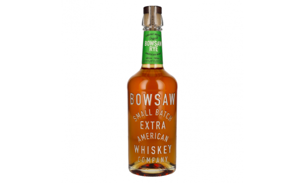 Bowsaw STRAIGHT RYE Small Batch American Whiskey 40% Vol. 0,7l