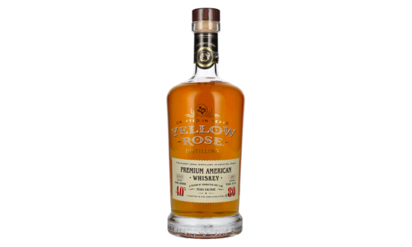 Yellow Rose PREMIUM AMERICAN Whiskey 40% Vol. 0,7l