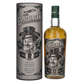 Douglas Laing THE EPICUREAN 12 Years Old Lowland Blended Malt 46% Vol. 0,7l dovanų dėžutėje