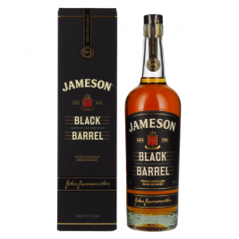 Jameson BLACK BARREL Triple Distilled Irish Whiskey 40% Vol. 0,7l dovanų dėžutėje