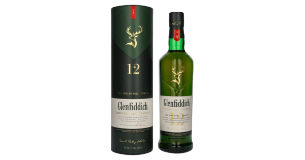 Viskis Glenfiddich 12 Years Old Single Malt Scotch Whisky 40% Vol