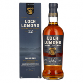 Loch Lomond Inchmoan 12 Years Old Single Malt Smoke & Spice 46% Vol. 0,7l dovanų dėžutėje