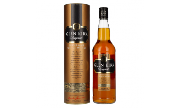 Glen Kirk 12 Years Old Single Malt Scotch Whisky 40% Vol. 0,7l dovanų dėžutėje