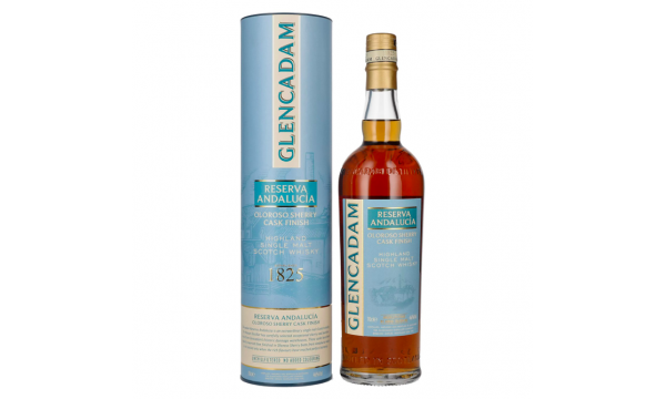 Glencadam RESERVA ANDALUCÍA Single Malt OLOROSO SHERRY CASK FINISH 46% Vol. 0,7l dovanų dėžutėje