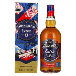 Chivas Regal EXTRA 13 Years Old AMERICAN RYE CASKS Finish 40% Vol. 1l dovanų dėžutėje