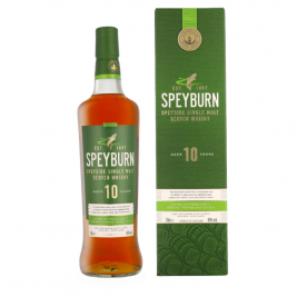 Speyburn 10 Years 2024 leidimas 40% Vol. 0,7l dovanų dėžutėje