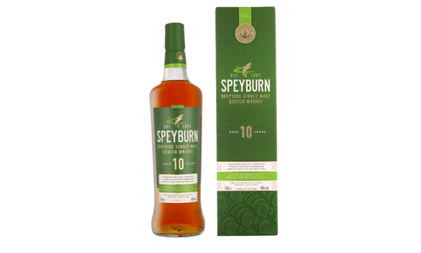 Speyburn 10 Years 2024 leidimas 40% Vol. 0,7l dovanų dėžutėje