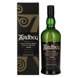 Ardbeg TEN Years Old Islay Single Malt 46% Vol. 0,7l dovanų dėžutėje