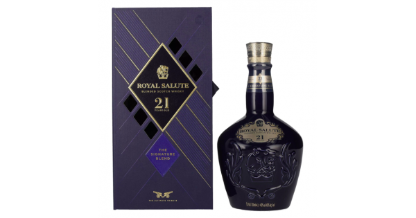 Viskis Royal Salute 21 Years Old THE SIGNATURE BLEND 40% Vol
