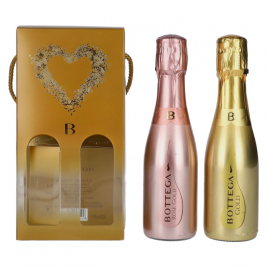 Bottega Glamour Set 11,3% Vol. 2x0,2l dovanų dėžutėje