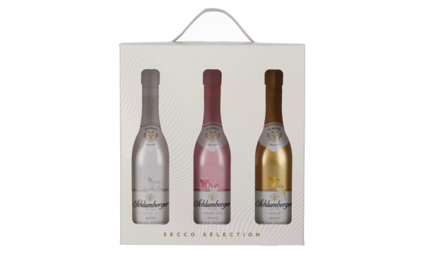 Schlumberger ICE Secco Selection 11,5% Vol. 3x0,2l dovanų dėžutėje