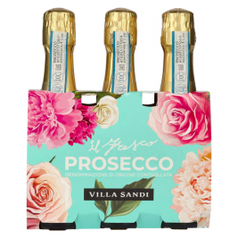 Villa Sandi Il Fresco Prosecco Treviso Brut (TRIO) DOC 11% Vol. 3x0,2l