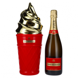 Piper-Heidsieck Champagne CUVÉE BRUT 12% Vol. 0,75l dovanų dėžutėje Ice Cream Edition