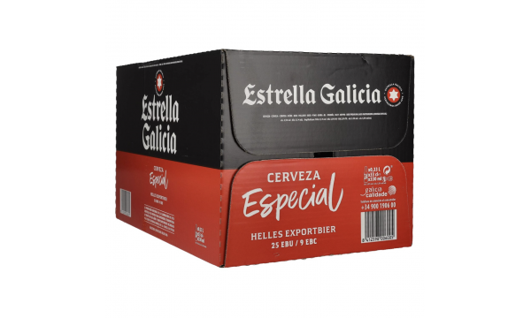 Estrella Galicia Cerveza Especial 5,5% Vol. 24x0,33l