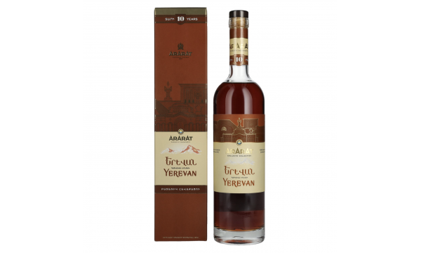 Ararat Yerevan 10 Years Old Exclusive Collection 57% Vol. 0,75l dovanų dėžutėje