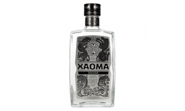 XAOMA Silver Premium Vodka 40% Vol. 0,5l