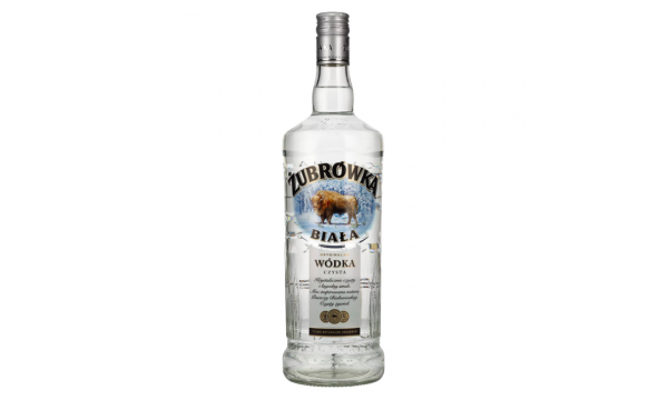 Zubrowka BIALA The Original Vodka 40% Vol. 1l