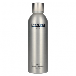 Danzka Vodka FIFTY Premium Distilled 50% Vol. 1l