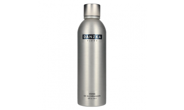 Danzka Vodka FIFTY Premium Distilled 50% Vol. 1l