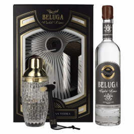 Beluga Gold Line Noble Russian Vodka 40% Vol. 0,7l dovanų dėžutėje