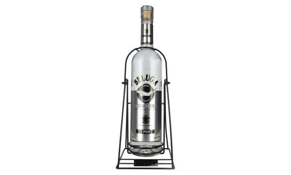 Beluga Noble Vodka EXPORT Montenegro 40% Vol. 6l su supynėmis