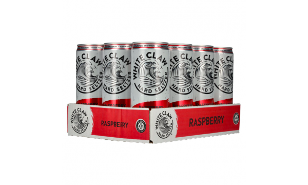 White Claw Hard Seltzer Raspberry 4,5% Vol. 12x0,33l 