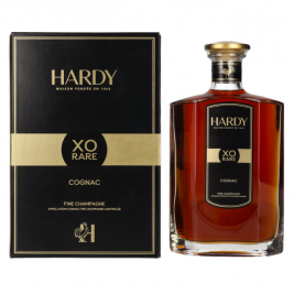 Hardy XO RARE Fine Champagne Cognac 40% Vol. 0,7l dovanų dėžutėje