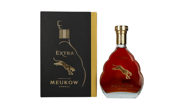 Meukow EXTRA Cognac 40% Vol. 0,7l dovanų dėžutėje