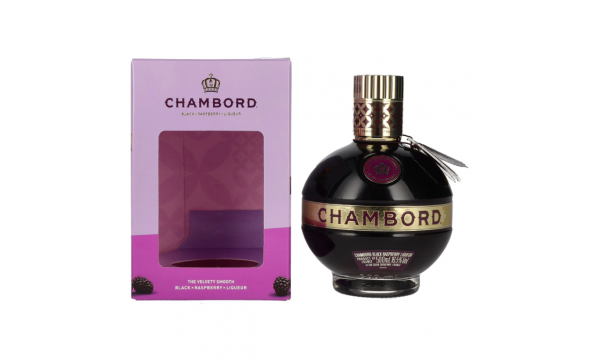 Chambord Black Raspberry Liqueur 16,5% Vol. 0,5l dovanų dėžutėje