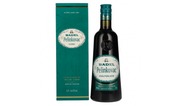 Badel Pelinkovac GORKI 31% Vol. 0,7l dovanų dėžutėje