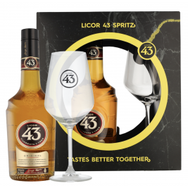 Licor 43 + 1 Glass 31% Vol. 0,7L dovanų dėžutėje