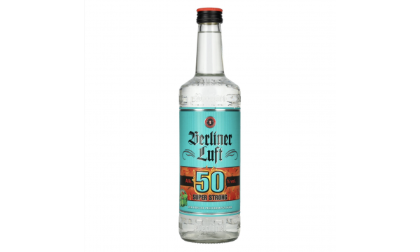 Berliner Luft SUPER STRONG Pfefferminzlikör 50% Vol. 0,7l