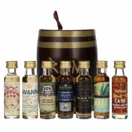 ICH LIEBE RUM Tasting Fass 41,7% Vol. 7x0,02l dovanų dėžutėje