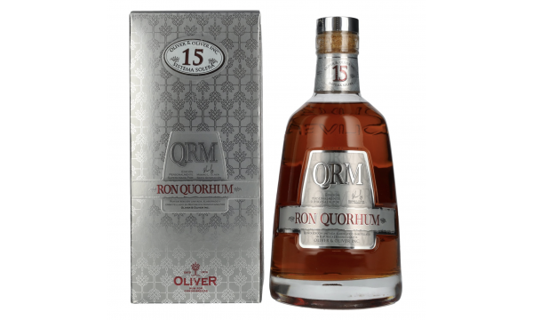 Ron Quorhum 15 Sistema Solera 40% Vol. 0,7l dovanų dėžutėje