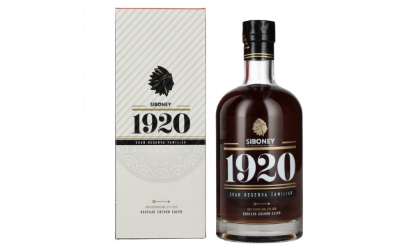 Ron Siboney 1920 GRAN RESERVA FAMILIAR Ron Dominicano 38% Vol. 0,7l dovanų dėžutėje