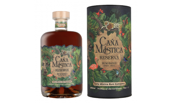 Caña Mística Reserva 40% Vol. 0.7l dovanų dėžutėje Caña Mística Reserva 40% Vol. 0.7l dovanų dėžutėje