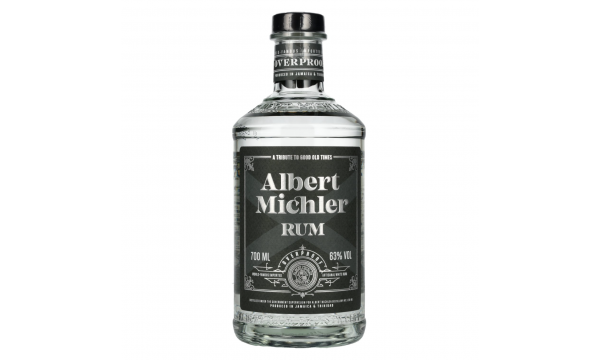 Albert Michler Rum Overproof Artisanal White Rum 63% Vol. 0,7l