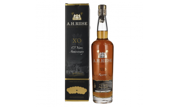 A.H. Riise X.O. Reserve 175 YEARS ANNIVERSARY Superior Spirit Drink 42% Vol. 0,7l dovanų dėžutėje